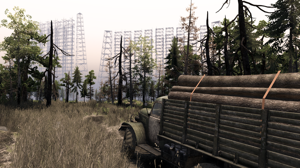 《Spintires》全新DLC:零距离接触切尔诺贝利,探秘封锁多年的死亡禁区